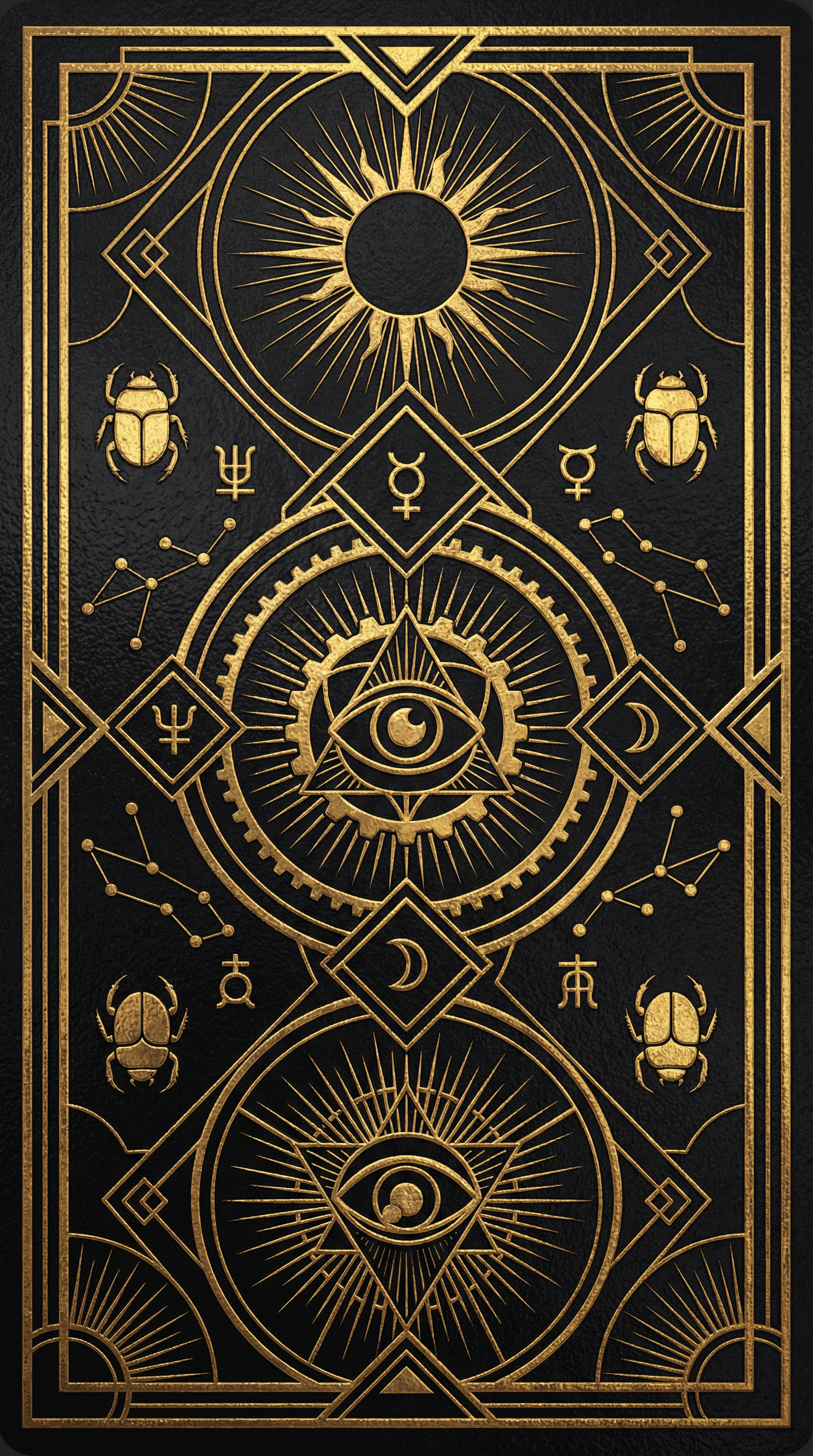 Center Tarot Card